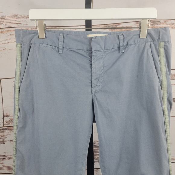 Nili Lotan East Hampton Tape Pant Slate Blue Size 8 - Picture 4 of 10